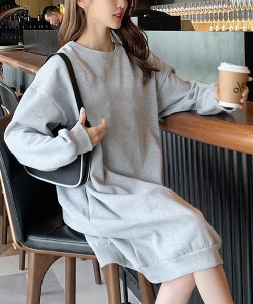 Sally Lunn ワンピース スウェットミディ丈ワンピース : ZOZOTOWN