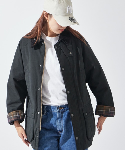 ダウンジャケット ダウン Barbour/バブア― BEDALE / ビデイル　中綿 オーバーサイズフィットジャケット (ユニセックス)の画像