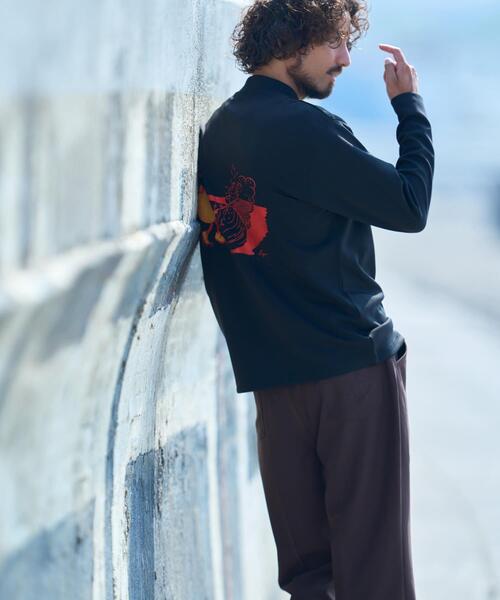 URBAN RESEARCH Sonny Label tシャツ OOPS×RYUAMBE モックネックロング