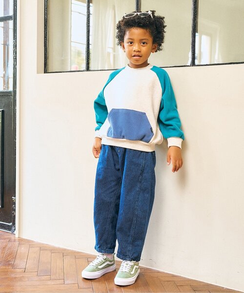 F.O.KIDS（エフオーキッズ） パンツ 「ジュニア対応」バレルレッグ