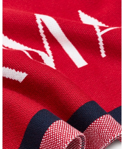 ジョルジオアルマーニ男女兼用ワインレッド 柄 マフラー ARMANI