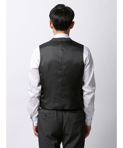 スーツ ベスト スマみえレジレ ウォッシャブル ストレッチ 防シワ