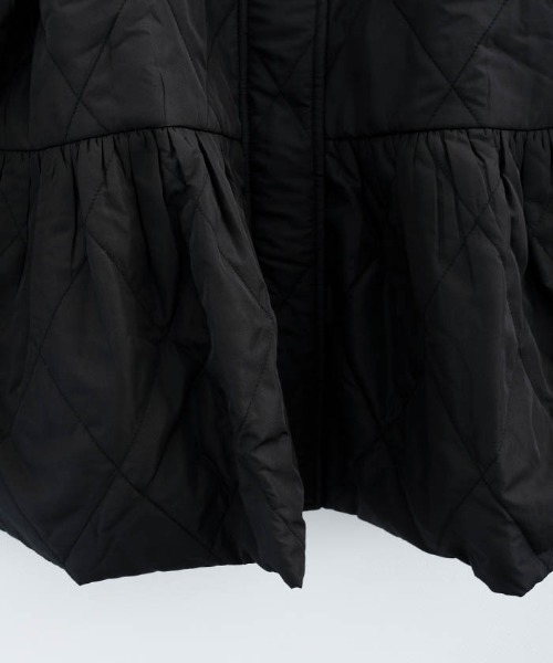 コート アウター ダイヤキルトペプラムダウン レディース : ZOZOTOWN