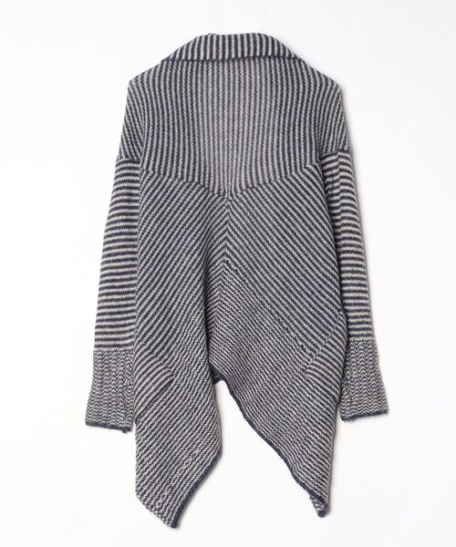 「Sinequanone」 ニットカーディガン T1 ネイビー レディース_画像2