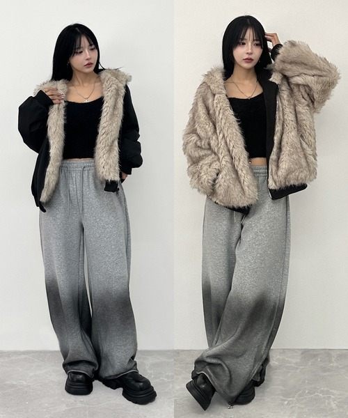 FOLLOWIN（フォロウィン） ブルゾン アウター 2WAYリバーシブル