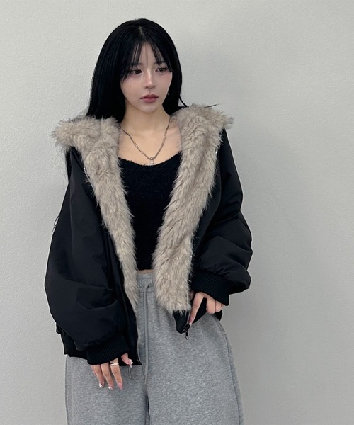 FOLLOWIN（フォロウィン） ブルゾン アウター 2WAYリバーシブル