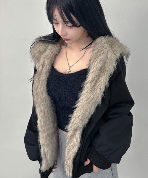 FOLLOWIN（フォロウィン） ブルゾン アウター 2WAYリバーシブル