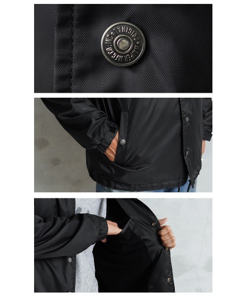 WAIPER.inc コート ジャケット ミニマル コーチジャケット PERTEX