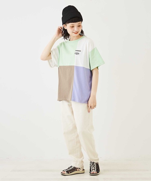 「CUBE SUGAR」 半袖Tシャツ M グリーン レディース_画像2