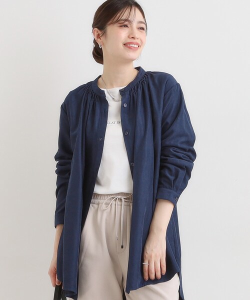 SHOO・LA・RUE チュニック 「洗濯機可/S-LL」滑らかなタッチが心地よい