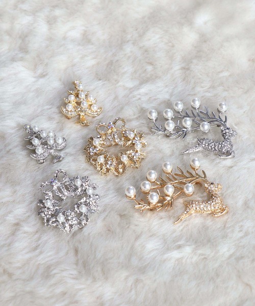 FOXEY ブローチ イヤリング リース セット FOXEY ブローチ イヤリング リース セット 26645 Brooch