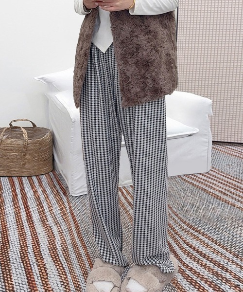 HAVEL パンツ REVER チェックパンツ◇ studio（ハーヴェルスタジオ）の