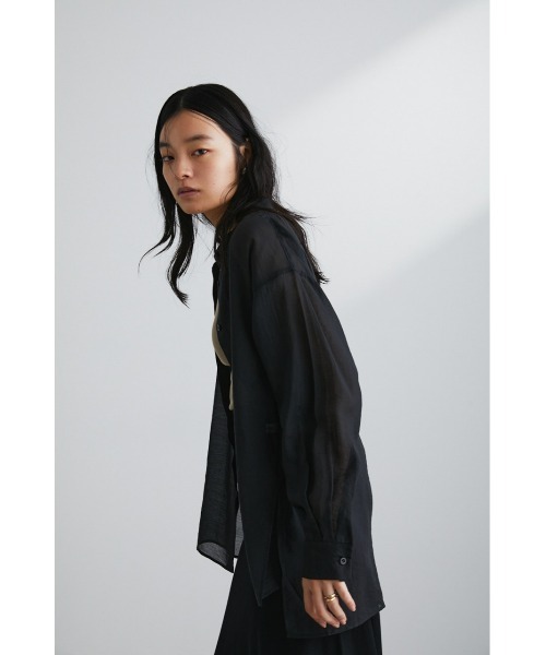 「STYLEMIXER」 長袖ブラウス FREE グレー レディース_画像8