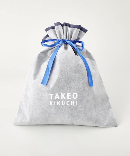 TAKEO KIKUCHI（タケオキクチ） マフラー 「ラッピング巾着セット