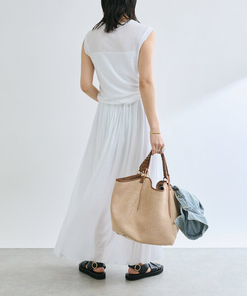 「RIVE DROITE」 ノースリーブワンピース FREE ブラウン レディース_画像5