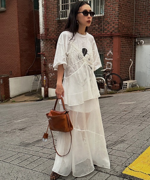 Ameri（アメリ） キャミソール AIRY SHEER LACE CAMISOLE : ZOZOTOWN