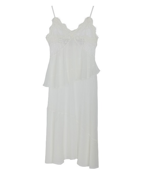 Ameri（アメリ） キャミソール AIRY SHEER LACE CAMISOLE : ZOZOTOWN