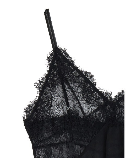 Ameri（アメリ） キャミソール AIRY SHEER LACE CAMISOLE : ZOZOTOWN