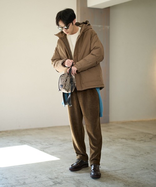 BAYFLOW（ベイフロー） パンツ 裏起毛フリースイージーパンツ メンズ