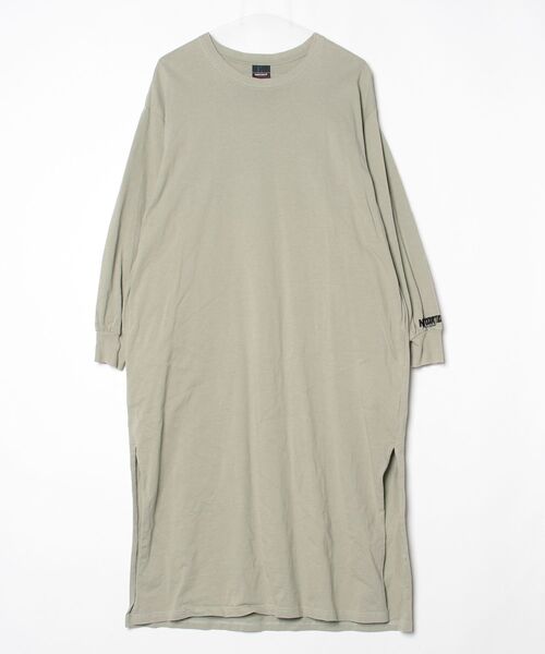 「NON TOKYO」 コンビワンピース FREE ブラウン レディース_画像3