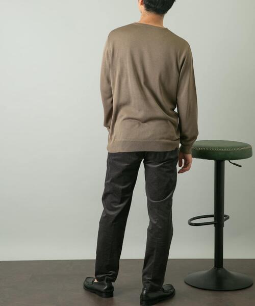 「URBAN RESEARCH ROSSO MEN」 長袖ニット X-LARGE ライトブラウン メンズ_画像9