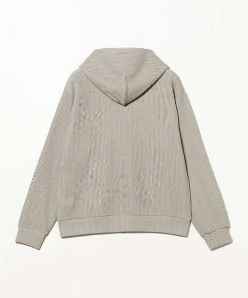 BEAMS（ビームス） パーカー メッシュ ジップアップ フーディ