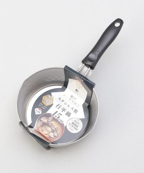 212 KITCHEN STORE 鍋 銀河エンボス加工 ステンレス製行平鍋15cm