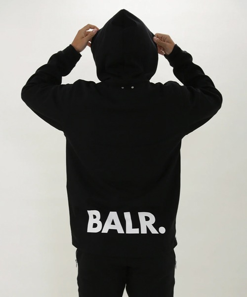 BALR.（ボーラー） プルオーバーパーカー - ブラック メンズ