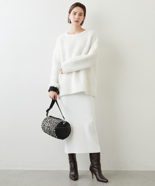 Whim Gazette（ウィム ガゼット） 長袖ニット FREE ブルー レディース