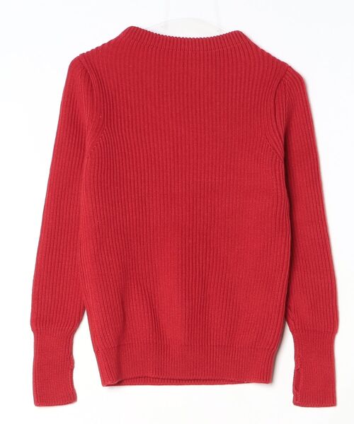 Andersen-Andersen」 長袖ニット XX-SMALL レッド レディース ANDERSEN 