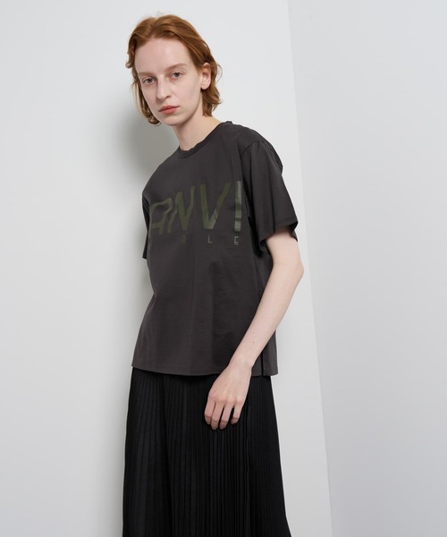 LANVIN en Bleu tシャツ 半袖 “LANVIN EN BLEU” ロゴTシャツ