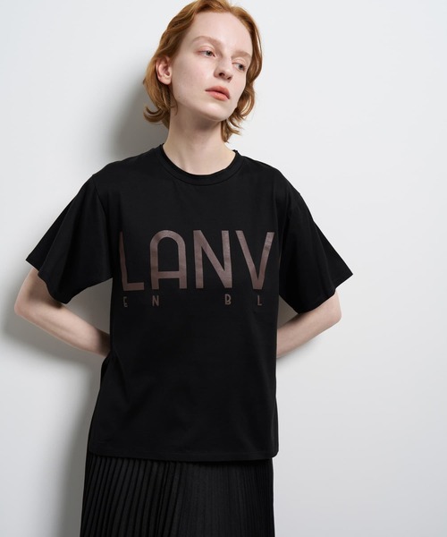 LANVIN en Bleu tシャツ 半袖 “LANVIN EN BLEU” ロゴTシャツ