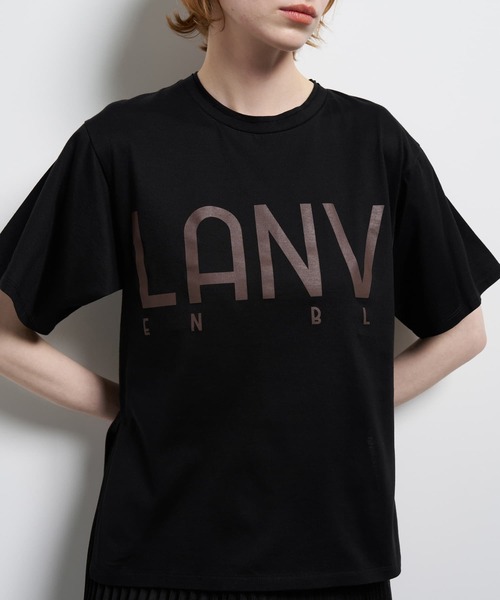 LANVIN en Bleu tシャツ 半袖 “LANVIN EN BLEU” ロゴTシャツ