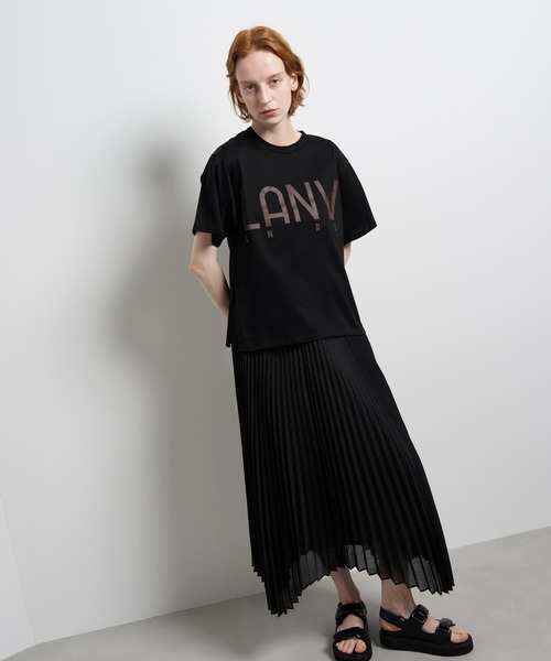 LANVIN en Bleu tシャツ 半袖 “LANVIN EN BLEU” ロゴTシャツ