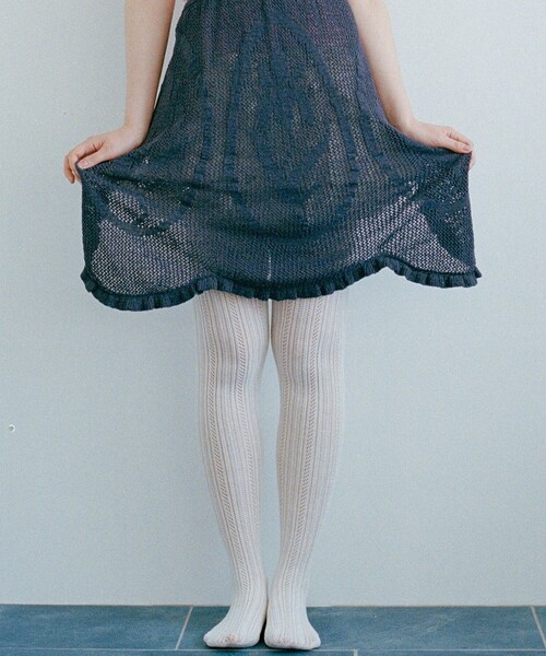 BEAMS COUTURE（ビームスクチュール） タイツ アイレット ニット