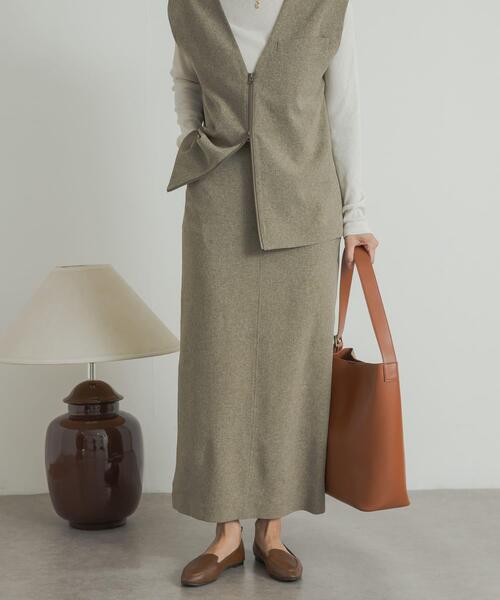 「URBAN RESEARCH DOORS」 スカート MEDIUM ブラック レディース_画像2