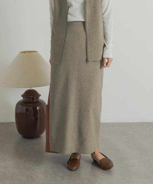 「URBAN RESEARCH DOORS」 スカート MEDIUM ブラック レディース_画像3