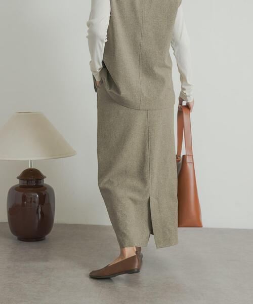 「URBAN RESEARCH DOORS」 スカート MEDIUM ブラック レディース_画像7