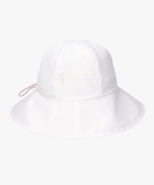 uvカット 帽子 ハット Chapeau d' O  Stretch Mesh Pocket Hat / シャポードオー レディースの画像