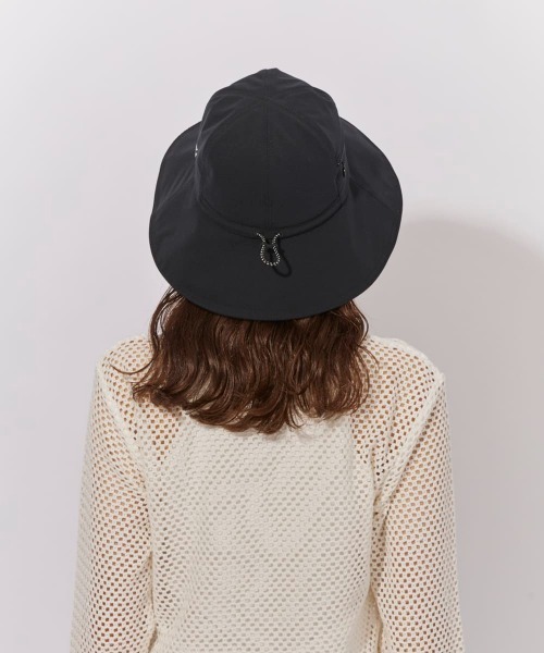 uvカット 帽子 ハット Chapeau d' O  Stretch Mesh Pocket Hat / シャポードオー レディースの画像