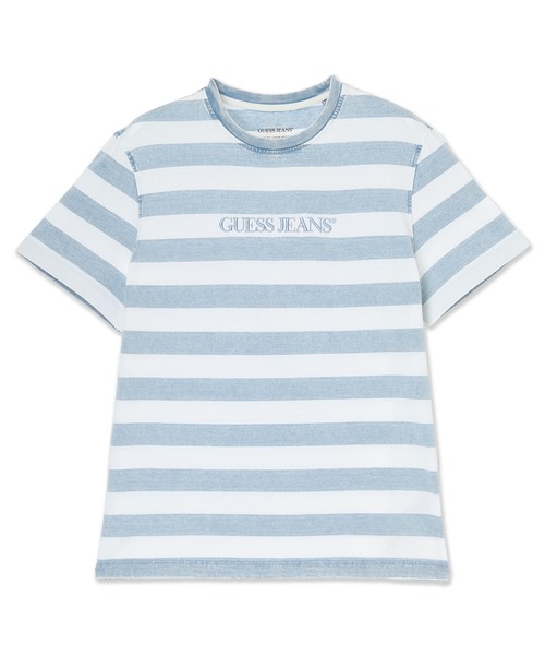 tシャツ GUESS JEANS Short Sleeves Crew Neck Regular Striped Yd Tee 