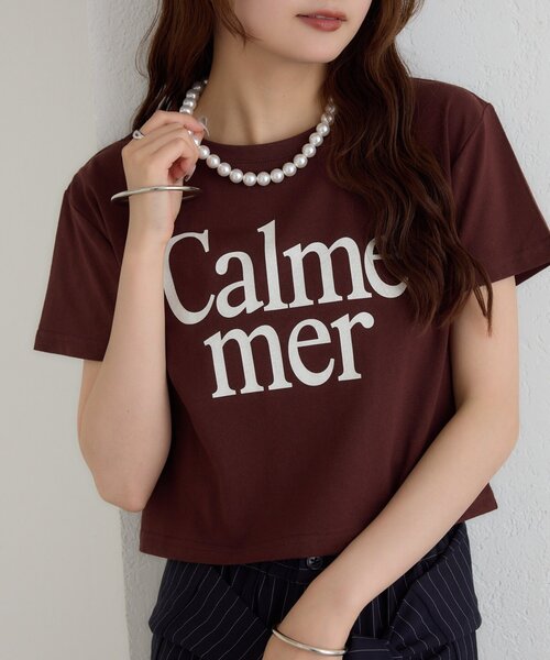 チヨコ　ミスティックユニバース　最安値 mystic（ミスティック） tシャツ 半袖 「新色BRN/5色展開/短丈で使い
