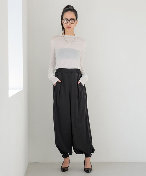 パンツ 「HEREIAM」ドレープバルーンパンツ レディース_20