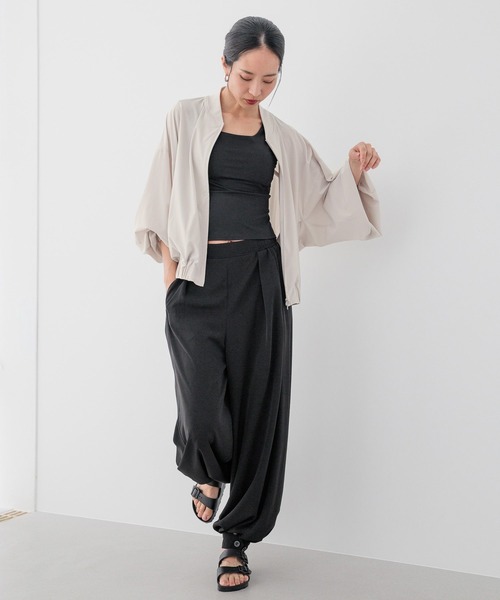 パンツ 「HEREIAM」ドレープバルーンパンツ レディース_8