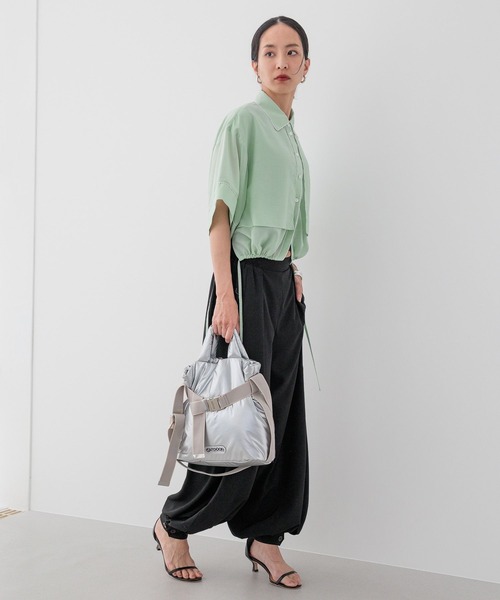 パンツ 「HEREIAM」ドレープバルーンパンツ レディース_11