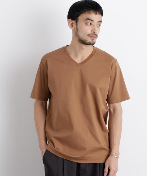 NANO universe（ナノ・ユニバース） tシャツ アンチスメル Vネック T 
