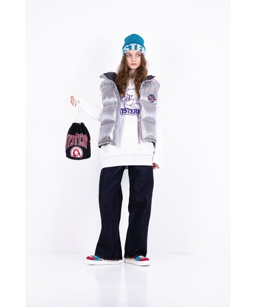 「HYSTERIC GLAMOUR」 ハンドバッグ FREE トップグレー レディースの画像