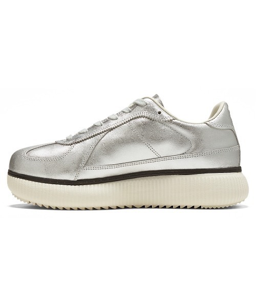 「Onitsuka Tiger」 ローカットスニーカー 23 シルバー レディースの画像