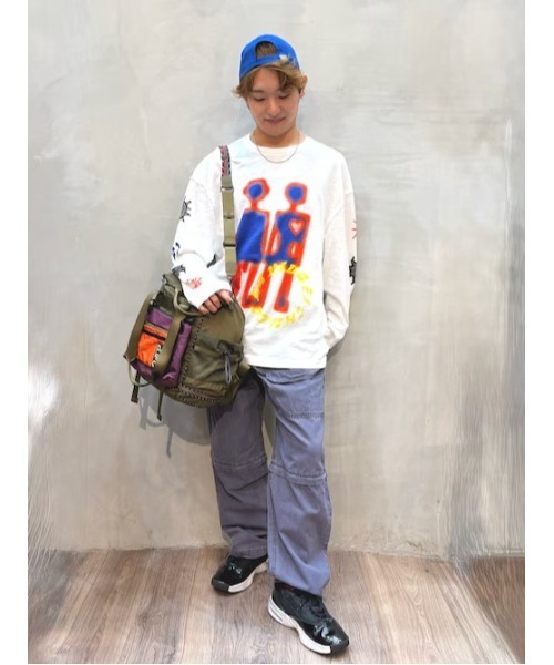 Desigual（デシグアル） tシャツ ジオメトリック グラフィック ロングT
