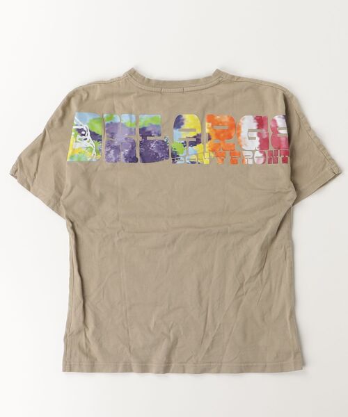 「XLARGE」 「KIDS」ワンポイント半袖Tシャツ 140 ベージュ キッズ_画像2